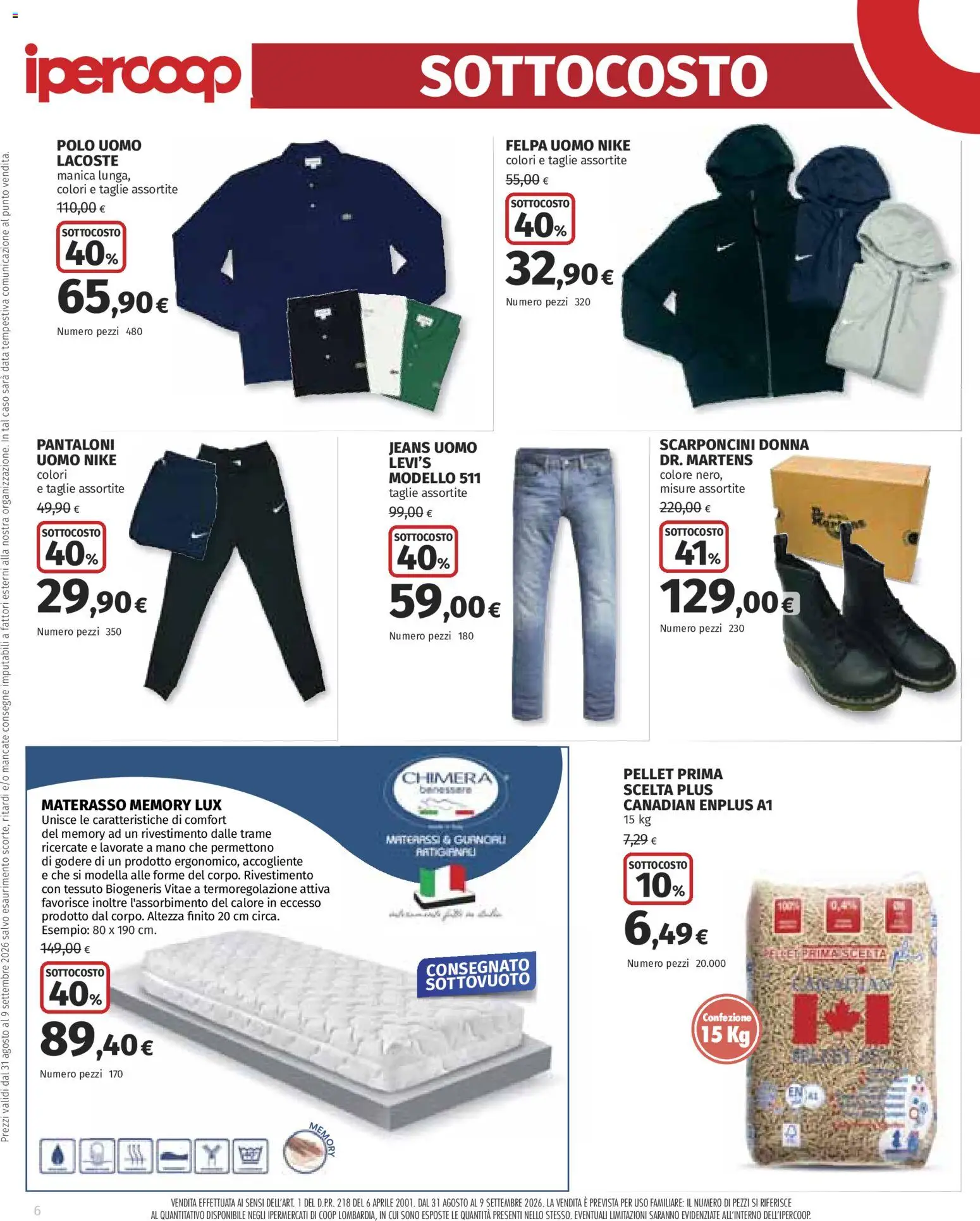 Volantino Ipercoop del 31/08/2026 | Pagina: 6