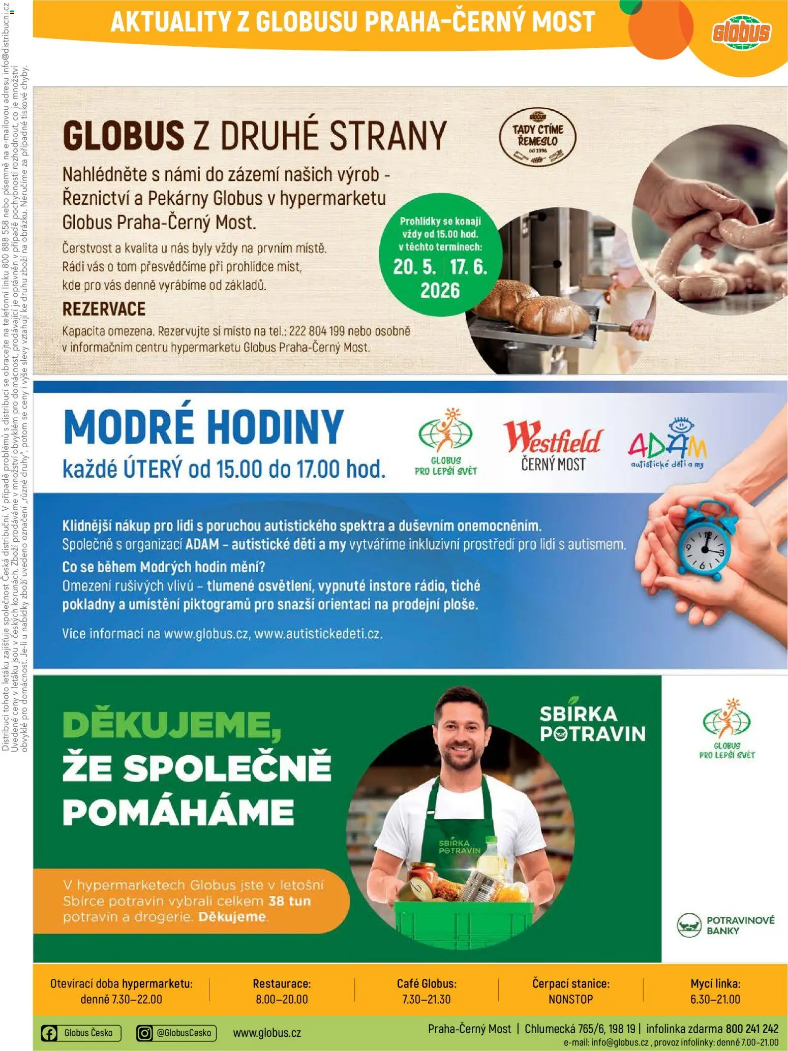Globus leták - Praha Černý Most od 06.05.2026 | Strana: 34 | Produkty: Globus, Hodiny, Mošt
