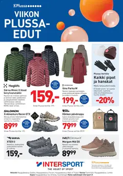 Intersport-mainoslehti voimassa 10/10/2026 alkaen