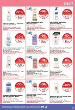 Monoprix - Prévisualisation de Monoprix catalogue valide à partir de 30/06/2026 | Page: 49 | Produits: Nectarine, Pêche, Déodorant, Douche