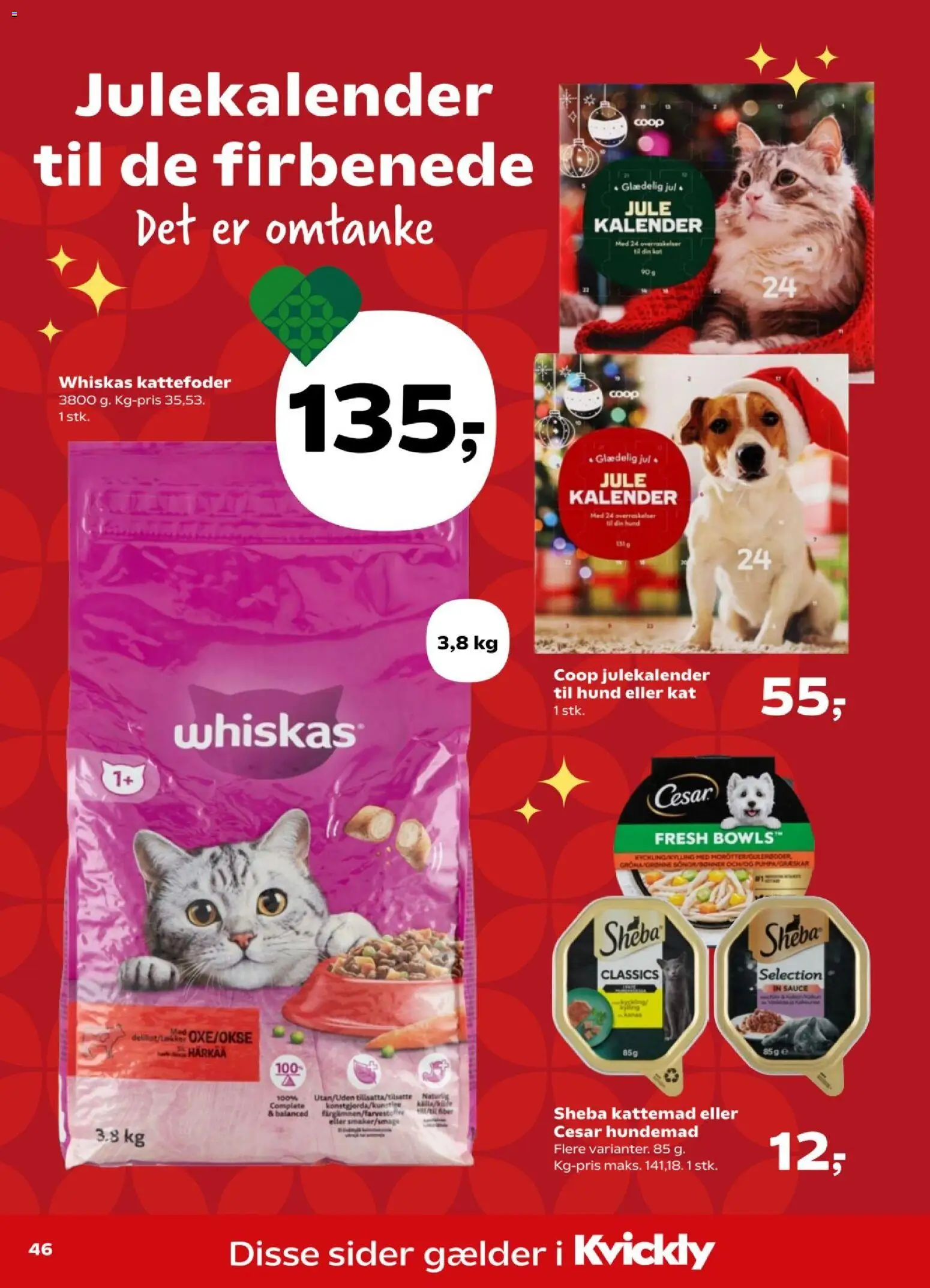 Kvickly tilbudsavis – gyldig fra 30/10/2026 | Side: 52 | Produkter: Kattefoder