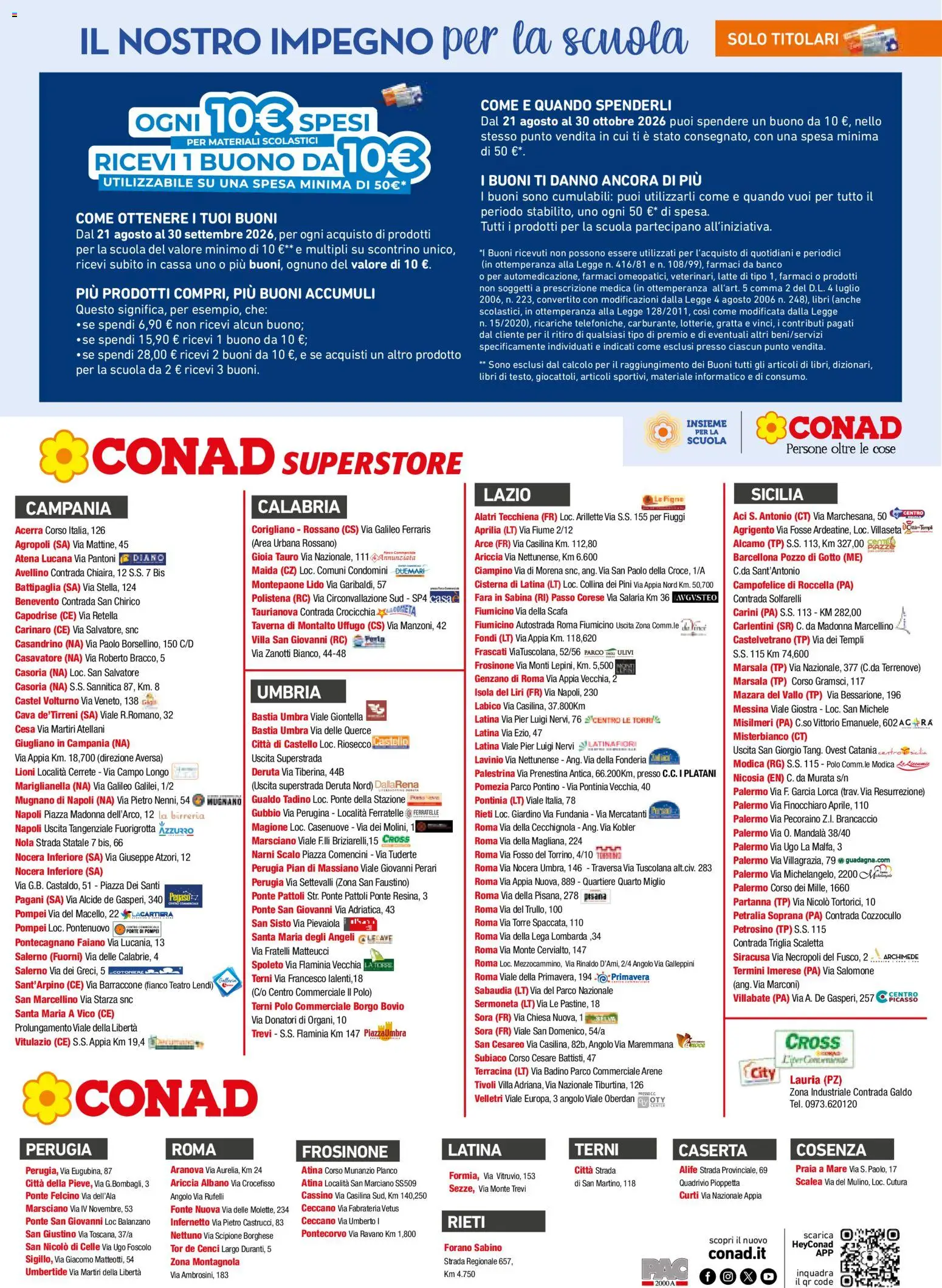 Volantino Conad del 21/08/2026 | Pagina: 12