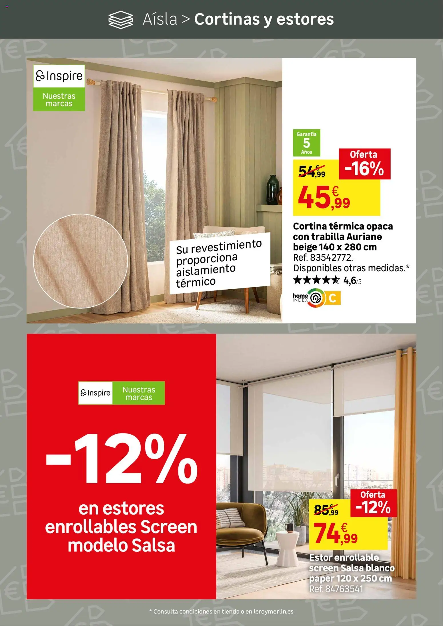 Leroy Merlin catálogo │ válido desde el 03.03.2026 | Página: 11 | Productos: Cortina