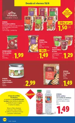Vista previa VITASIA Patatas fritas, Sabor curry. 200 g válido desde el 15.06.2026 | Página: 46