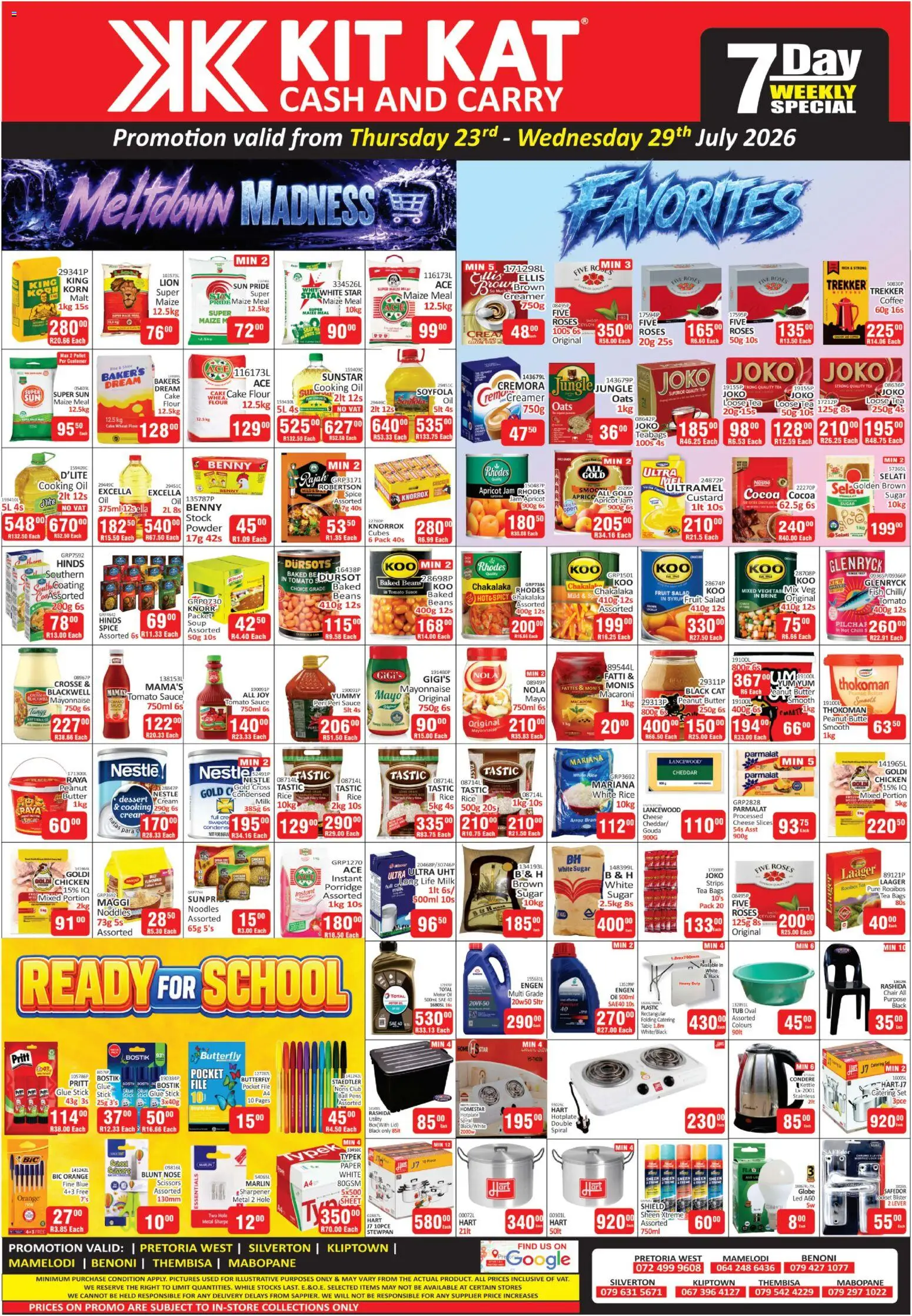 KIT KAT Cash & Carry Specials (23/07/2026 catalogue cover