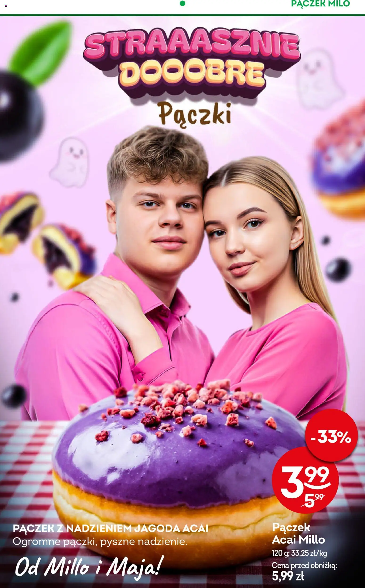 Żabka gazetka od 01.07.2026 | Strona: 65 | Produkty: Pączki