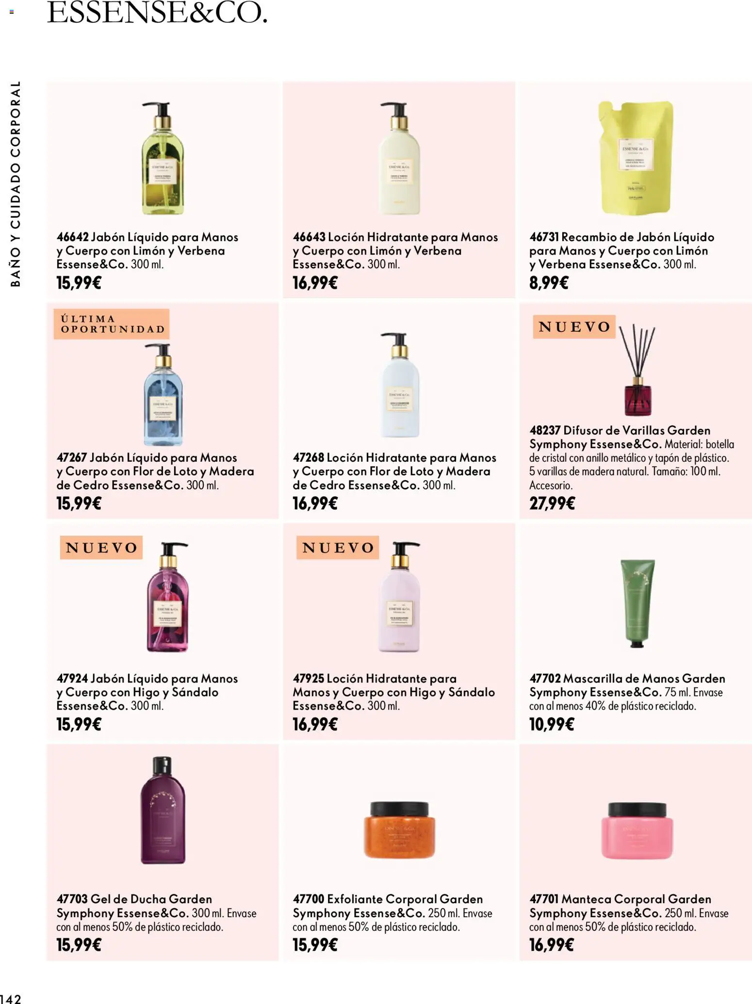 Oriflame - Catálogo Campaña 14 │ válido desde el 07/10/2026 | Página: 142 | Productos: Gel de ducha, Limón, Jabón líquido, Baño