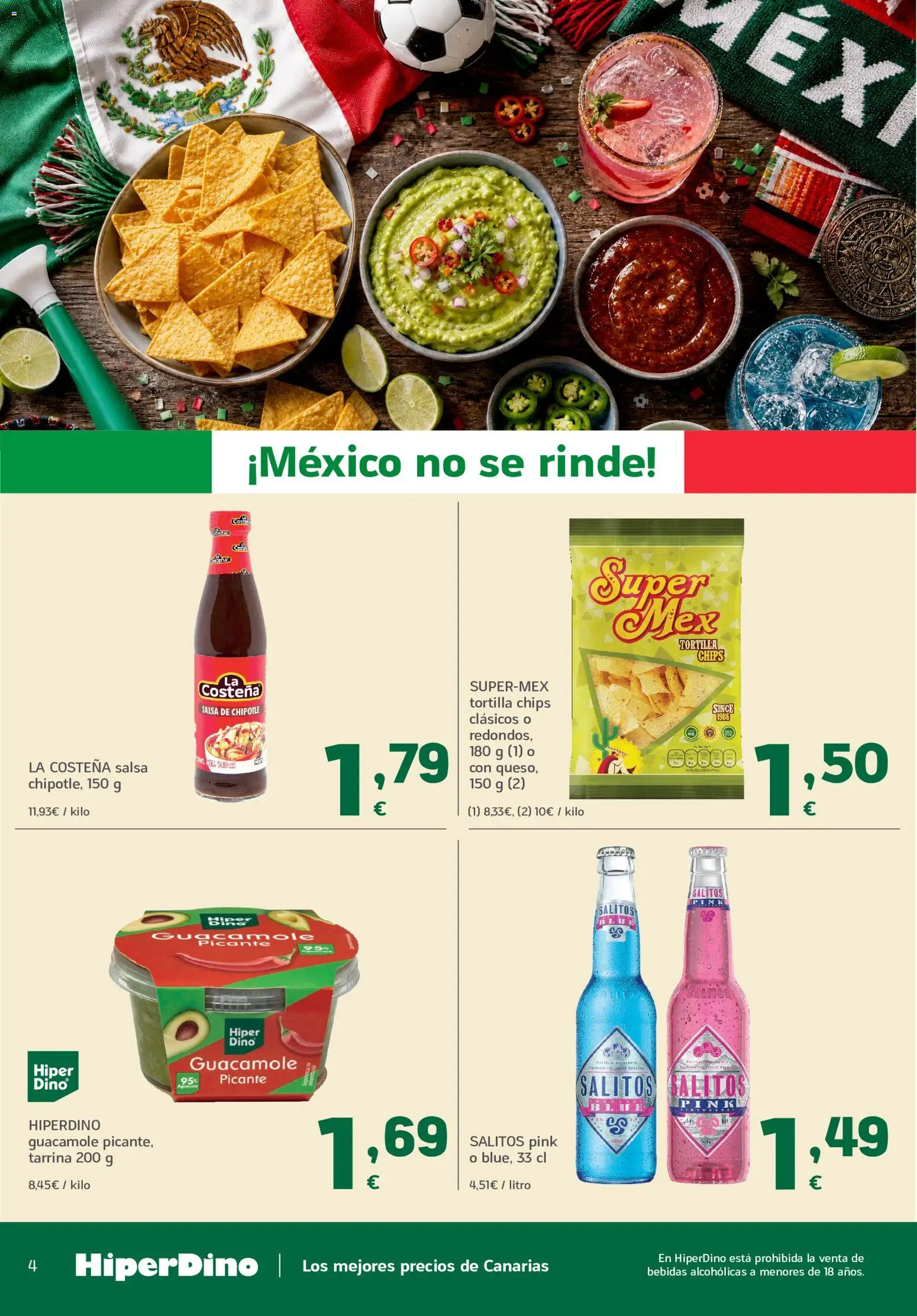 HiperDino folleto │ válido desde el 09.06.2026 | Página: 4 | Productos: Guacamole