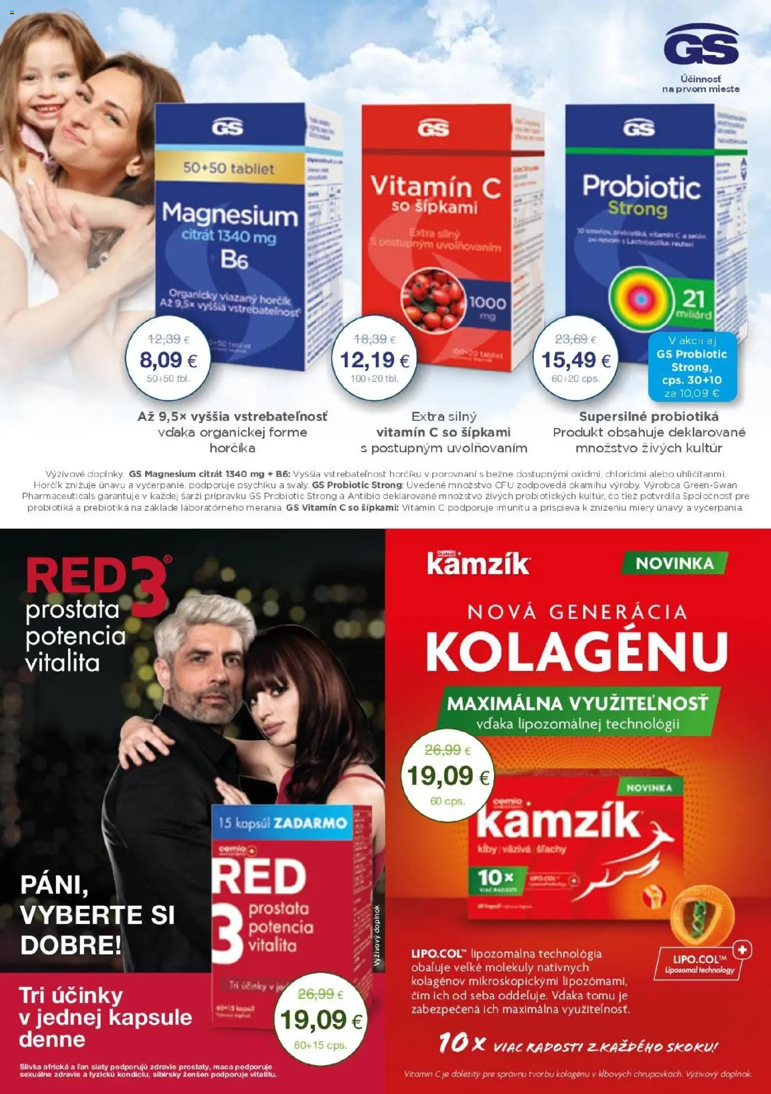 Nové Schneider lekáreň akcie – leták je platný od 01.07.2026 | Strana: 6 | Produkty: Tablet
