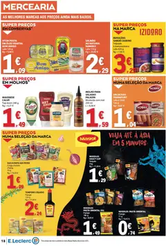 Pré-visualização E.Leclerc folheto válido de 17/09/2026 | Página: 18 | Produtos: Porta, Forno, Sardinhas, Salsichas