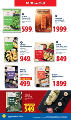 VITASIA Edamame bab, Héjában / héj nélkül - amely érvényes a következő dátumtól: 2026.08.27. | Oldal: 68
