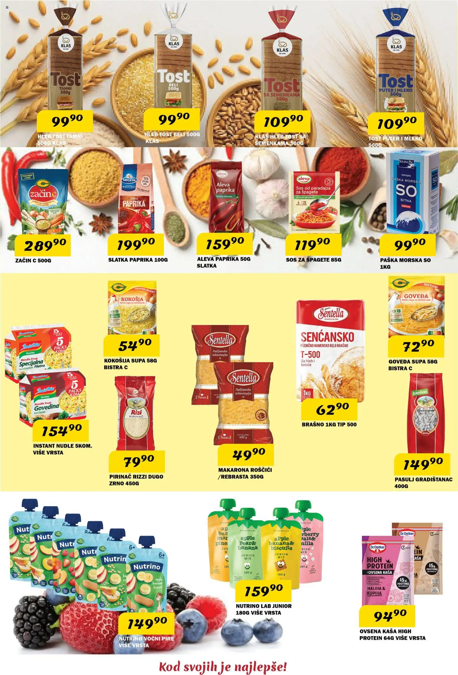 VP Dima katalog - važi od 07.05.2026 | Strana: 2 | Proizvode: Banana, Protein, Pasulj, Piletina