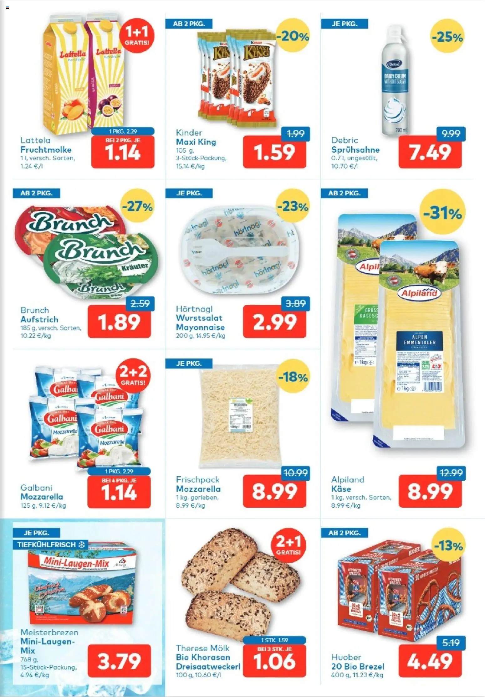 T&G Tirol gültig ab 02.07.2026 | Seite: 3 | Produkte: Mayonnaise, Käse