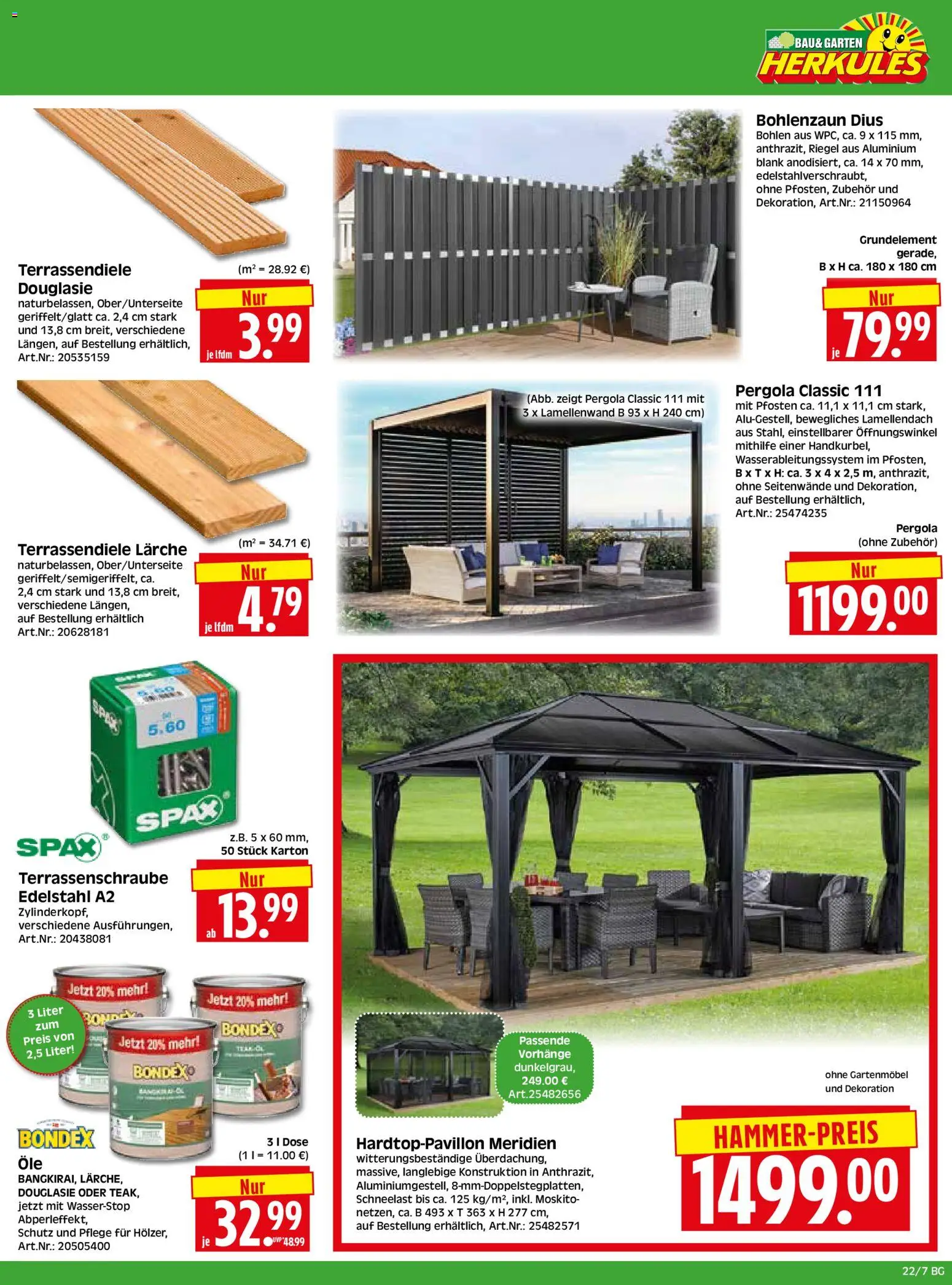 HERKULES Bau & Garten – gültig ab 26.05.2026 | Seite: 7