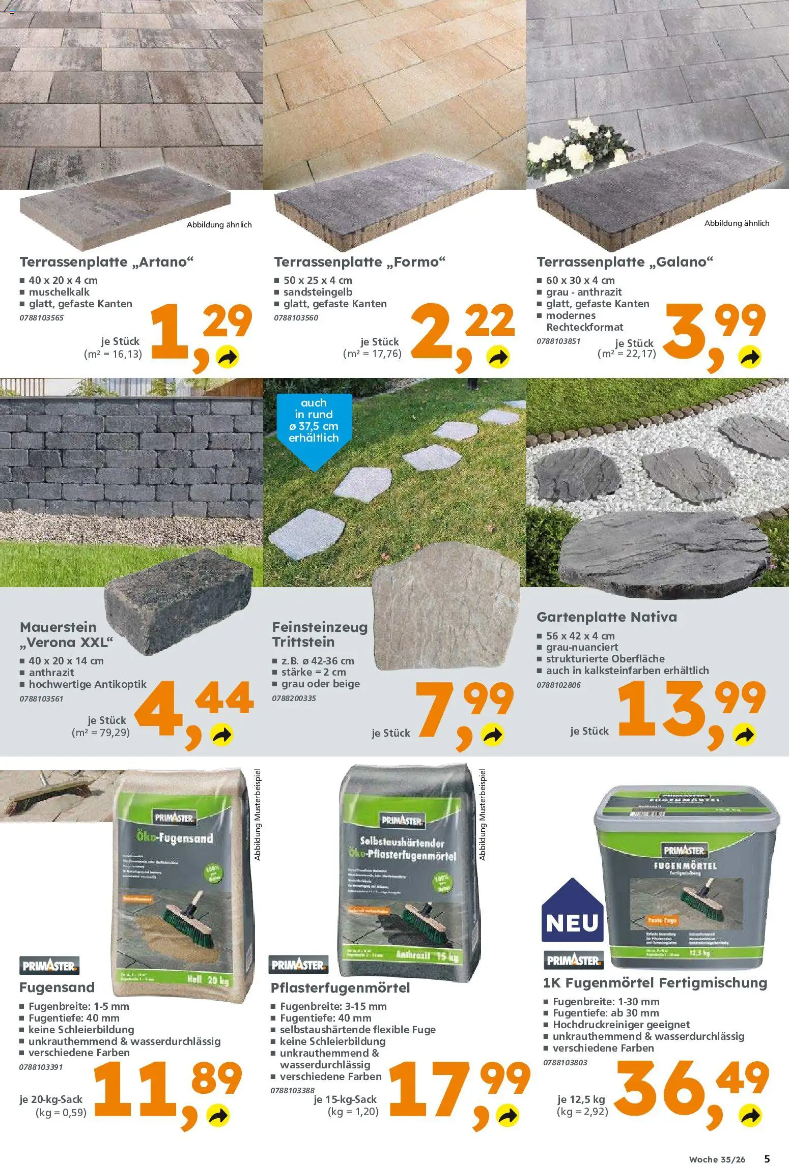Globus Baumarkt Prospekt – gültig ab 24.08.2026 | Seite: 5