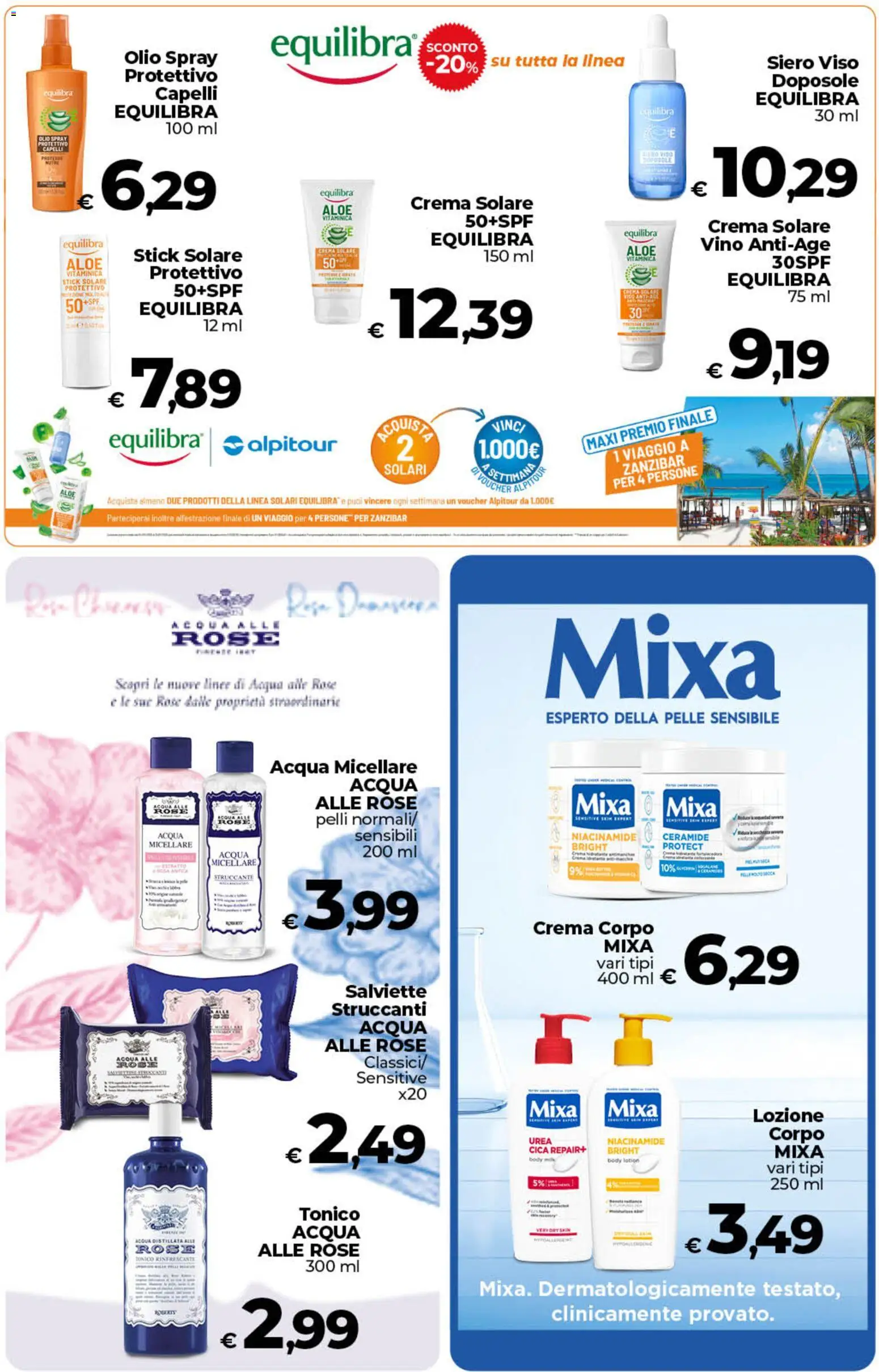 Volantino Ipercoop del 19.05.2026 | Pagina: 46 | Prodotti: Crema, Acqua micellare, Acqua, Olio