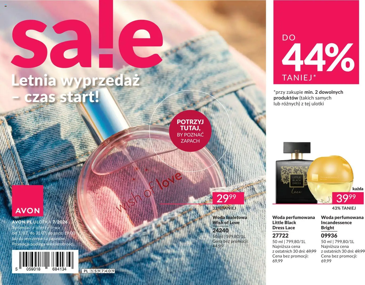 Avon Katalog Sale od 01.07.2026 | Strona: 1