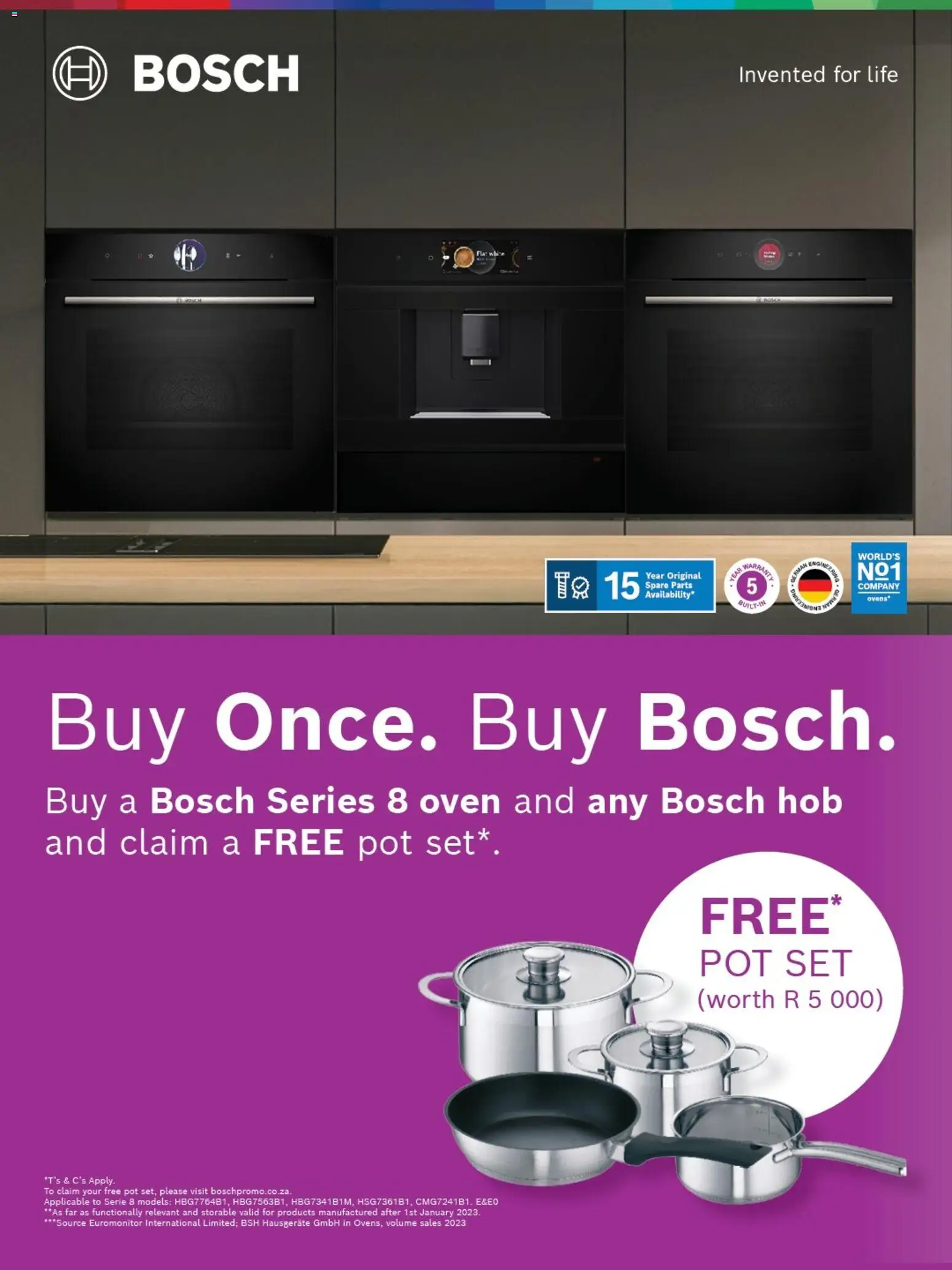 New Hirsch's catalogue – valid from 18.05.2026 | Page: 2 | Products: Oven, Hob