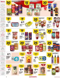Pré-visualização Continente folheto válido de 06/10/2026 | Página: 26 | Produtos: Pesto, Molhos, Óleo, Salsichas