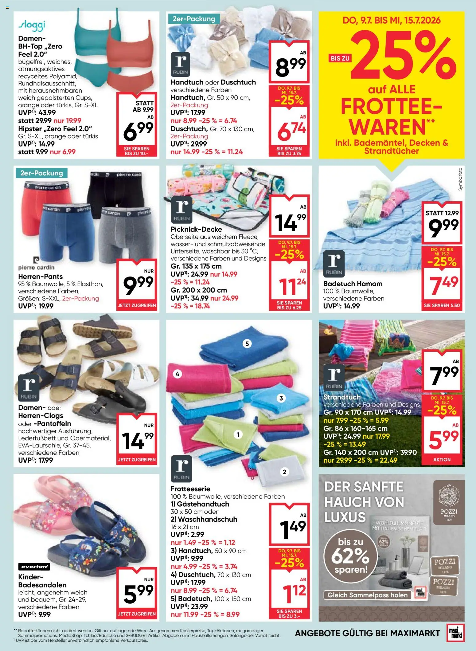 Maximarkt Flugblatt gültig ab 09.07.2026 | Seite: 17 | Produkte: Wasser