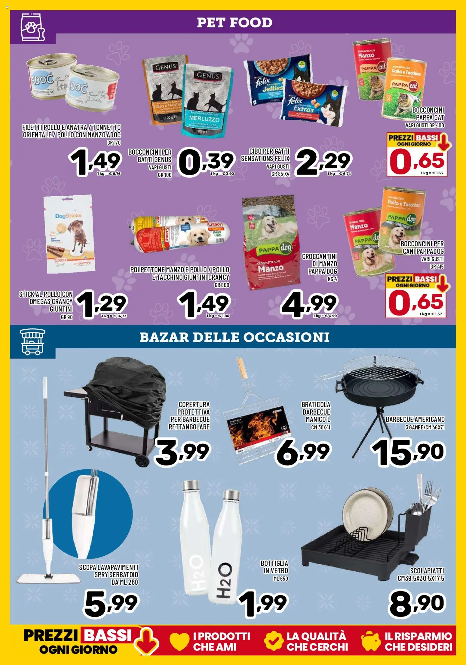 Volantino Il Centesimo del 22.05.2026 | Pagina: 15 | Prodotti: Pollo, Merluzzo, Crocchette, Scopa