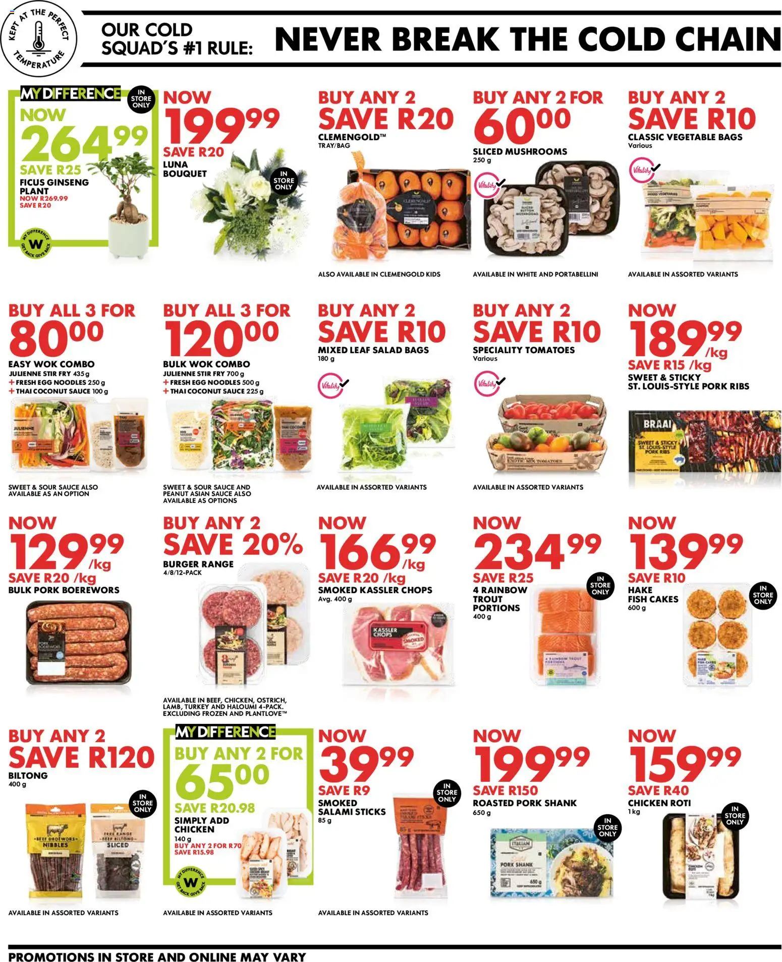 New Woolworths catalogue – valid from 08.06.2026 | Page: 2 | Products: Salami, Tomatoes, Fish, Salad