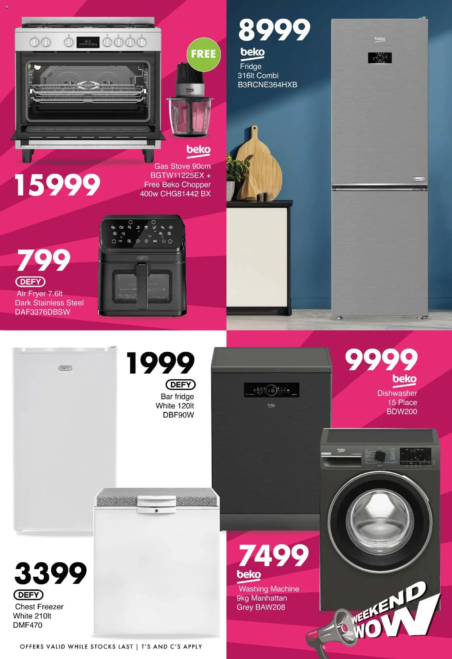 New Save catalogue – valid from 11/09/2026 | Page: 10 | Products: Dishwasher, Fryer, Fridge, Air fryer