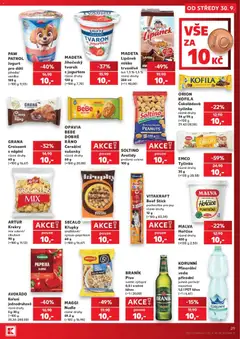 Náhled letáku MALVA Hořčice, Různé druhy 400 g od 30.09.2026 | Strana: 29