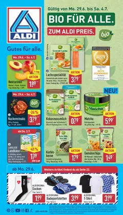 Aldi Prospekt ab 29.06.2026 gültig