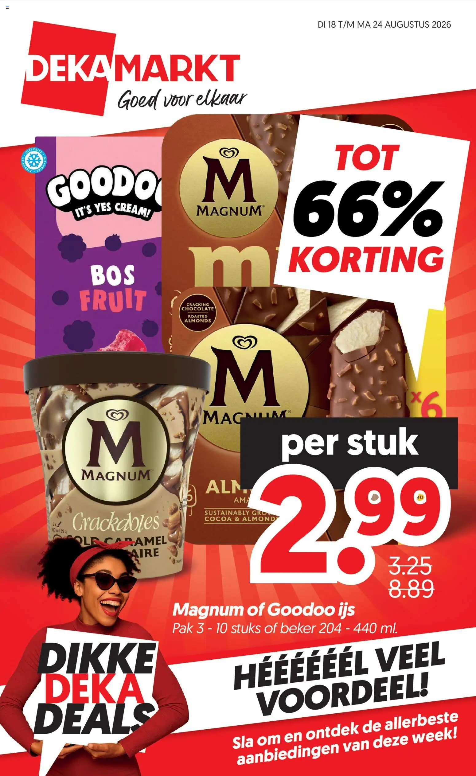 {H1} | Pagina: 1 | Producten: Sla, Ijs, Magnum, Fruit