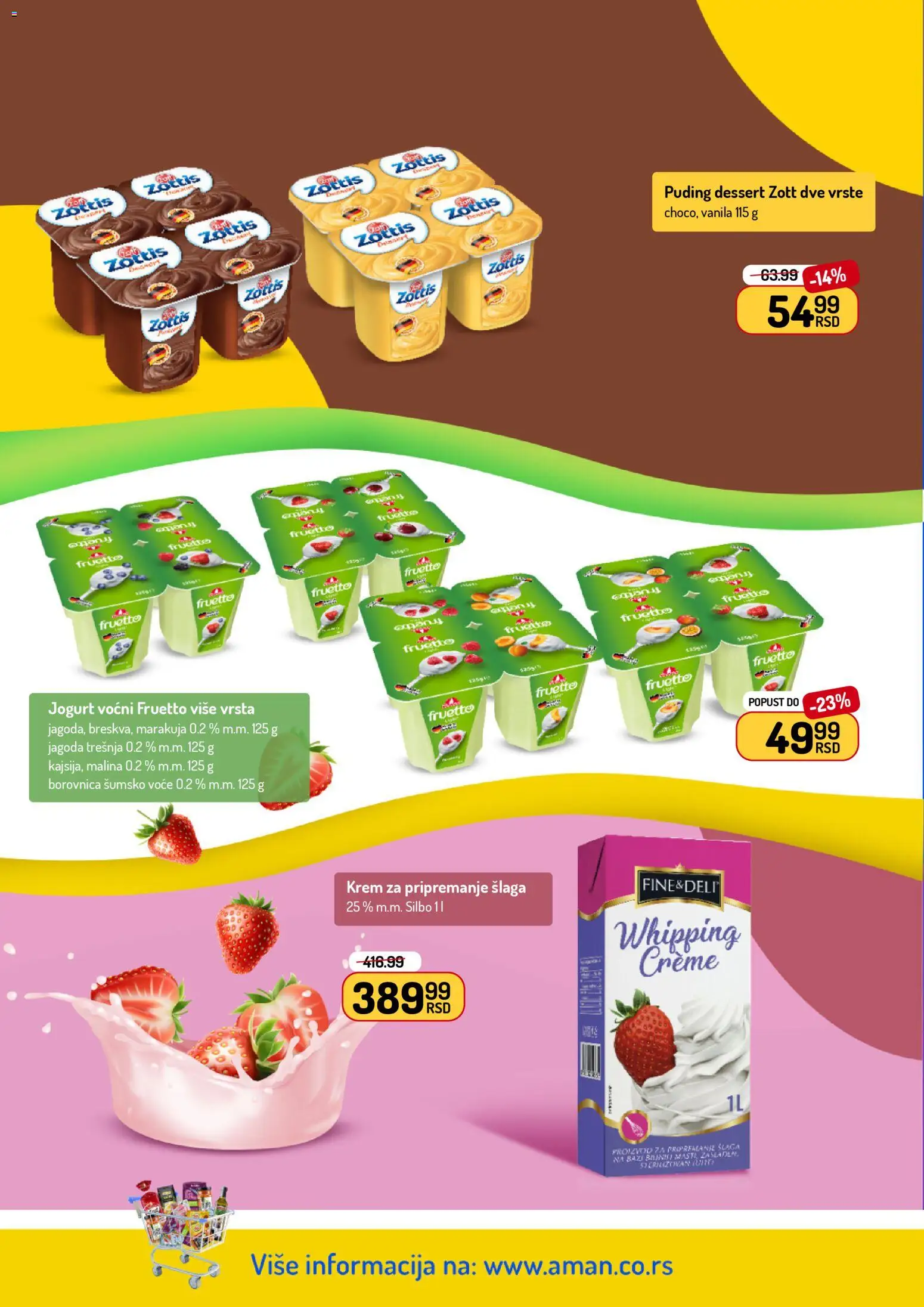 Aman katalog - važi od 27.04.2026 | Strana: 12 | Proizvode: Jagoda, Borovnica, Malina, Jogurt