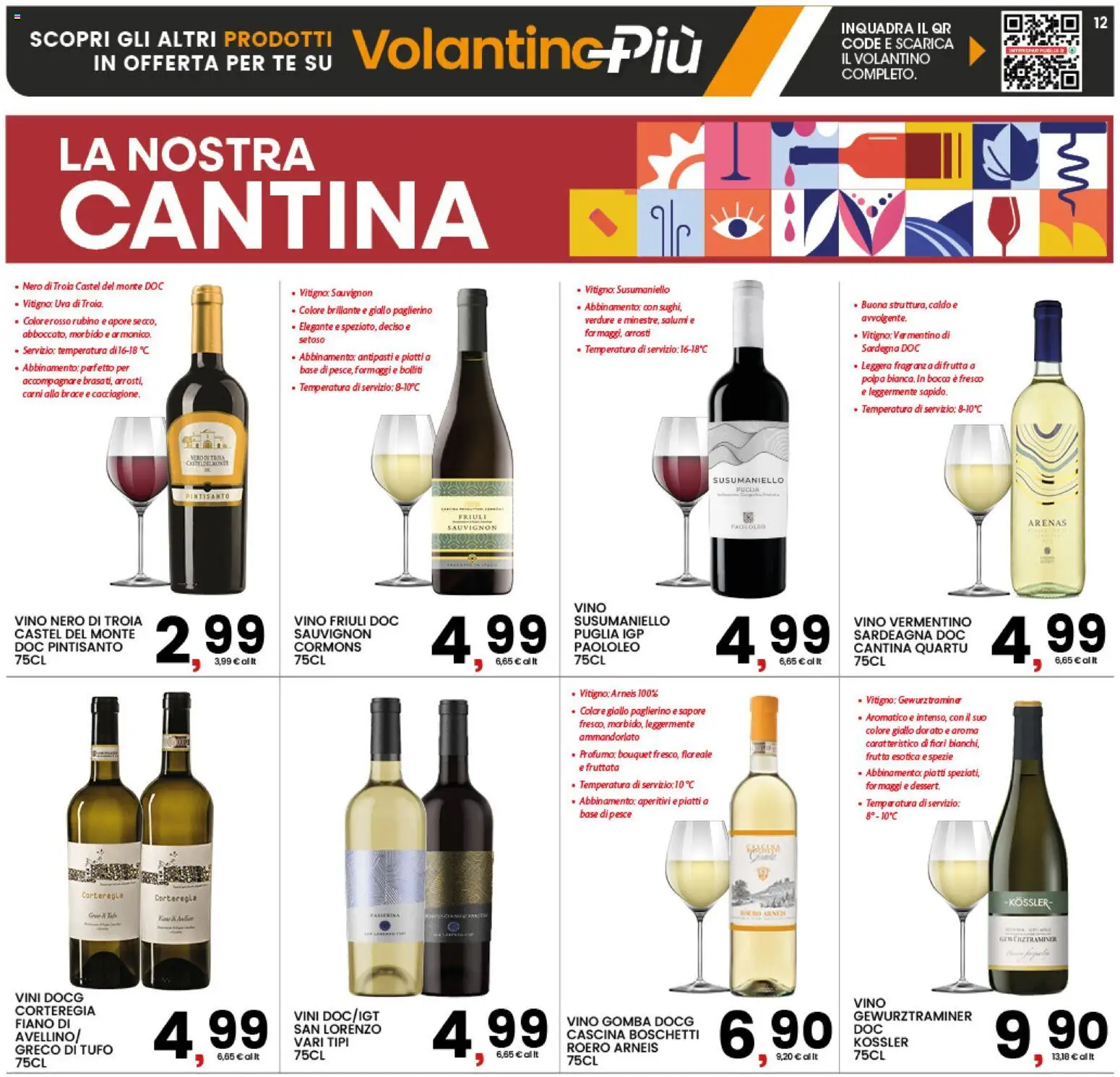 Volantino Interspar del 20/07/2026 | Pagina: 12 | Prodotti: Pesce, Tè, Verdure, Frutta