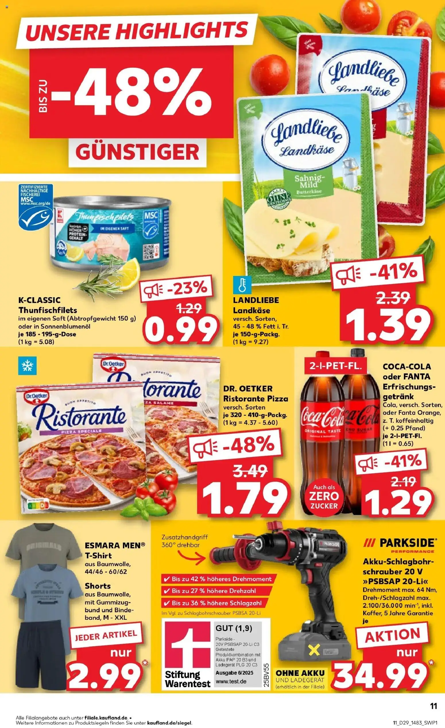 Kaufland Prospekt Frankfurt Am Main – gültig ab 13.07.2026 | Seite: 20 | Produkte: Ristorante, Fanta, Cola, Ladegerät