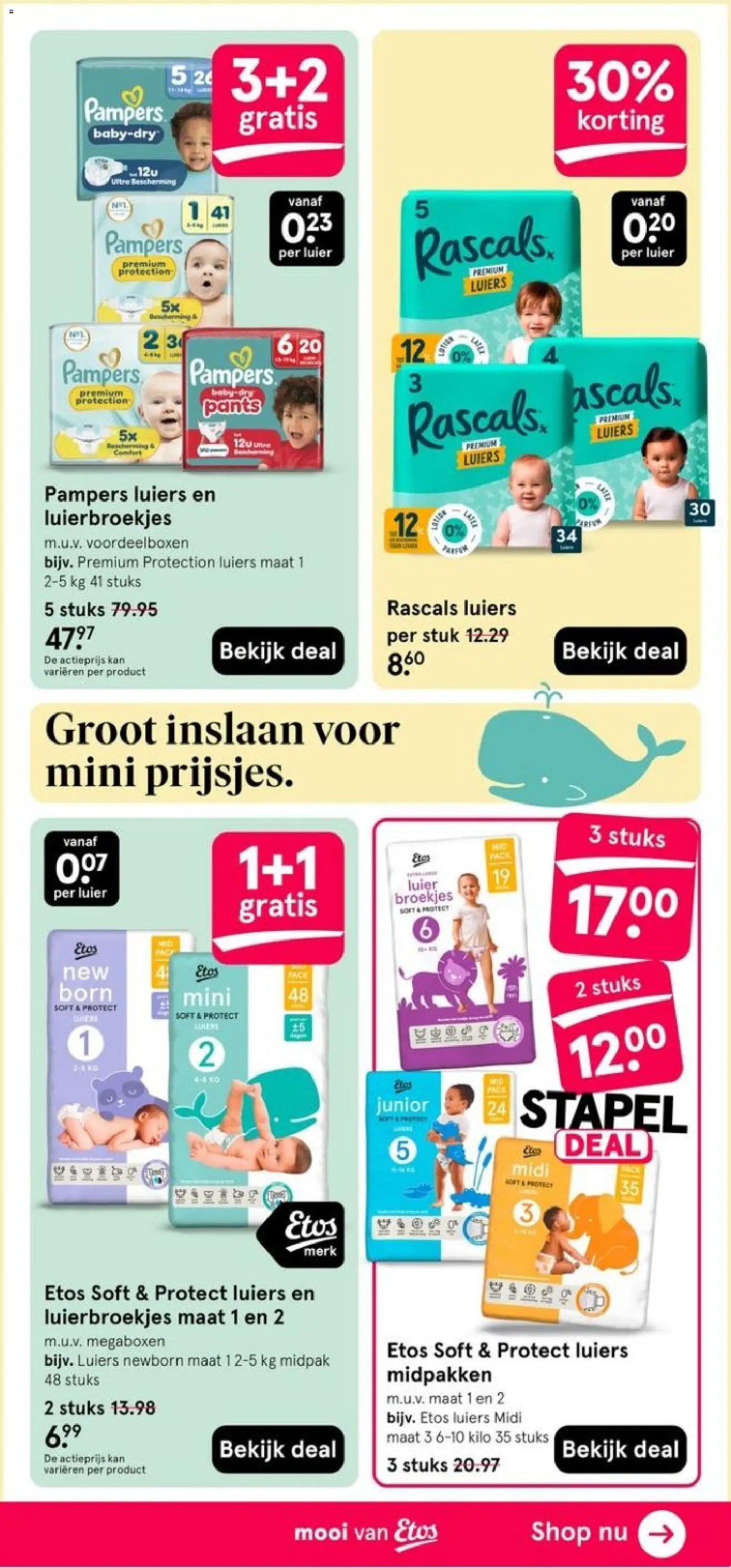 {H1} | Pagina: 57 | Producten: Kan, Luiers, Pampers