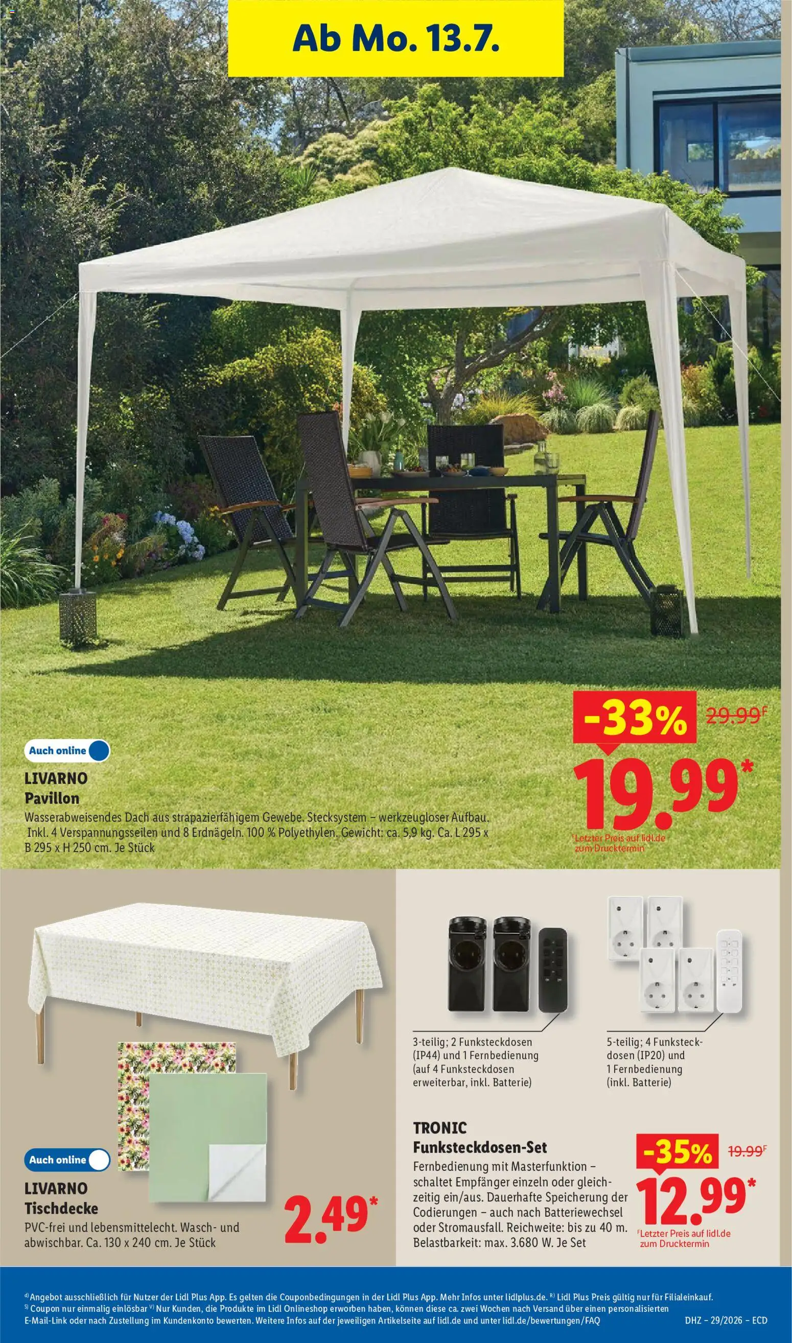 Lidl Prospekt – gültig ab 13.07.2026 | Seite: 39 | Produkte: Gewicht, Batterie