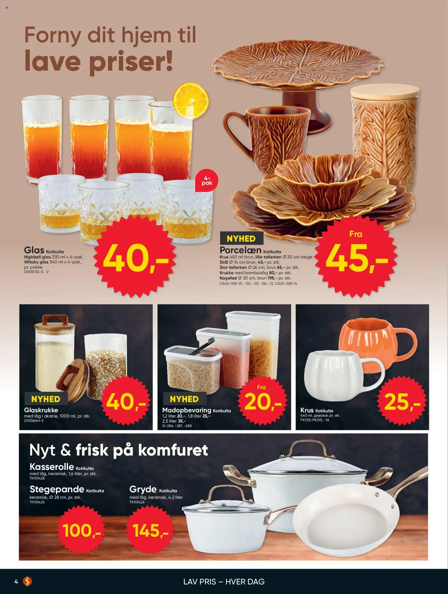 Bigdollar tilbudsavis – gyldig fra 25/09/2026 | Side: 4 | Produkter: Whisky, Krukke