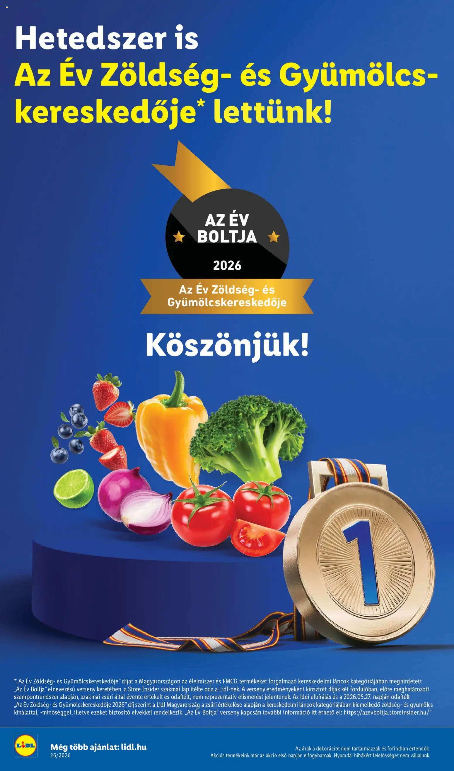 Lidl akciós ujság - amely érvényes a következő dátumtól: 25.06.2026 | Oldal: 2