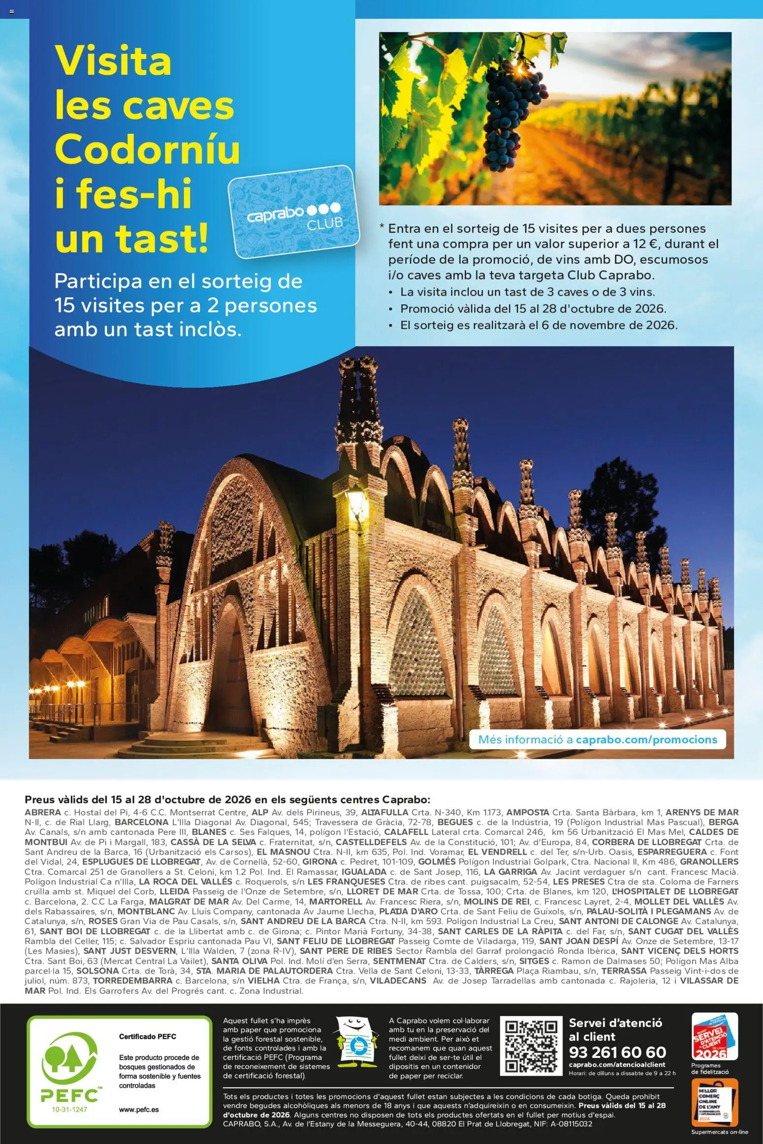 Caprabo El plaer de trobar la combinació perfecta │ válido desde el 15/10/2026 | Página: 12
