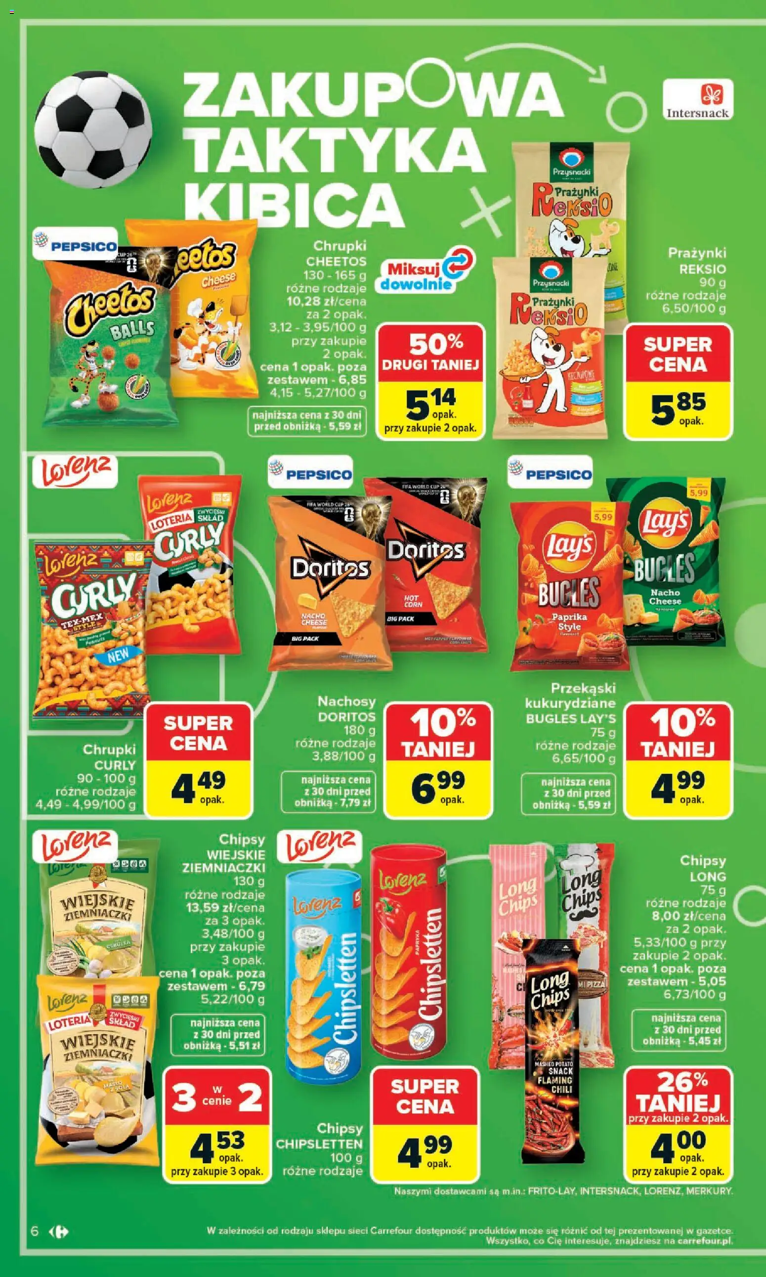 Carrefour gazetka - Zakupowa taktyka kibica od 01.06.2026 | Strona: 6