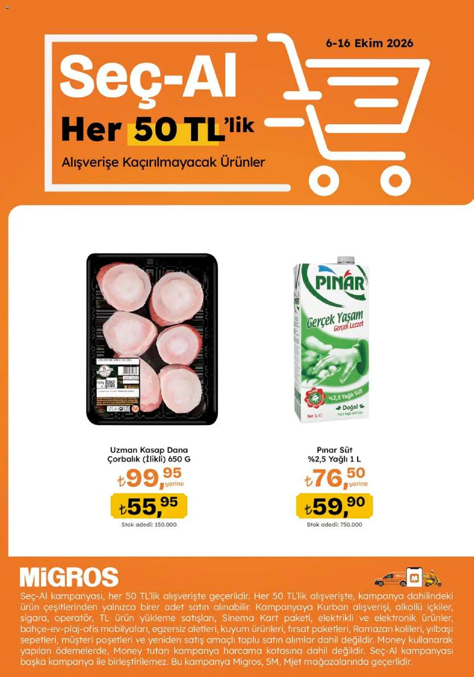 Migros Katalog - 5M Migroskop Dijital - 08 Ekim 2026 tarihinden itibaren geçerlidir | Sayfa: 114 | Ürünler: Süt