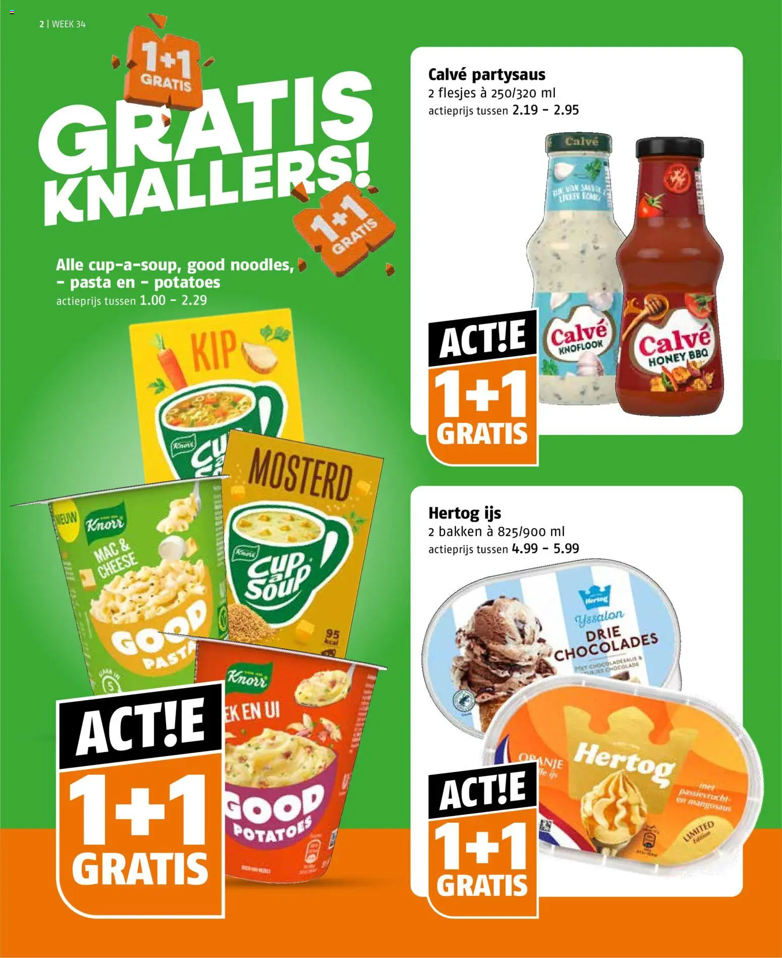 {H1} | Pagina: 2 | Producten: Ui, Pasta, Mosterd, Knoflook