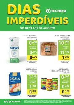 Pré-visualização Recheio Dias Imperdíveis válido de 13/08/2026