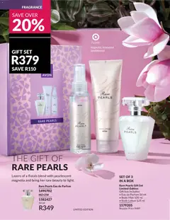 Avon specials catalogue – valid from 01.05.2026 | Page: 74 | Products: Box, Fragrance, Lotion