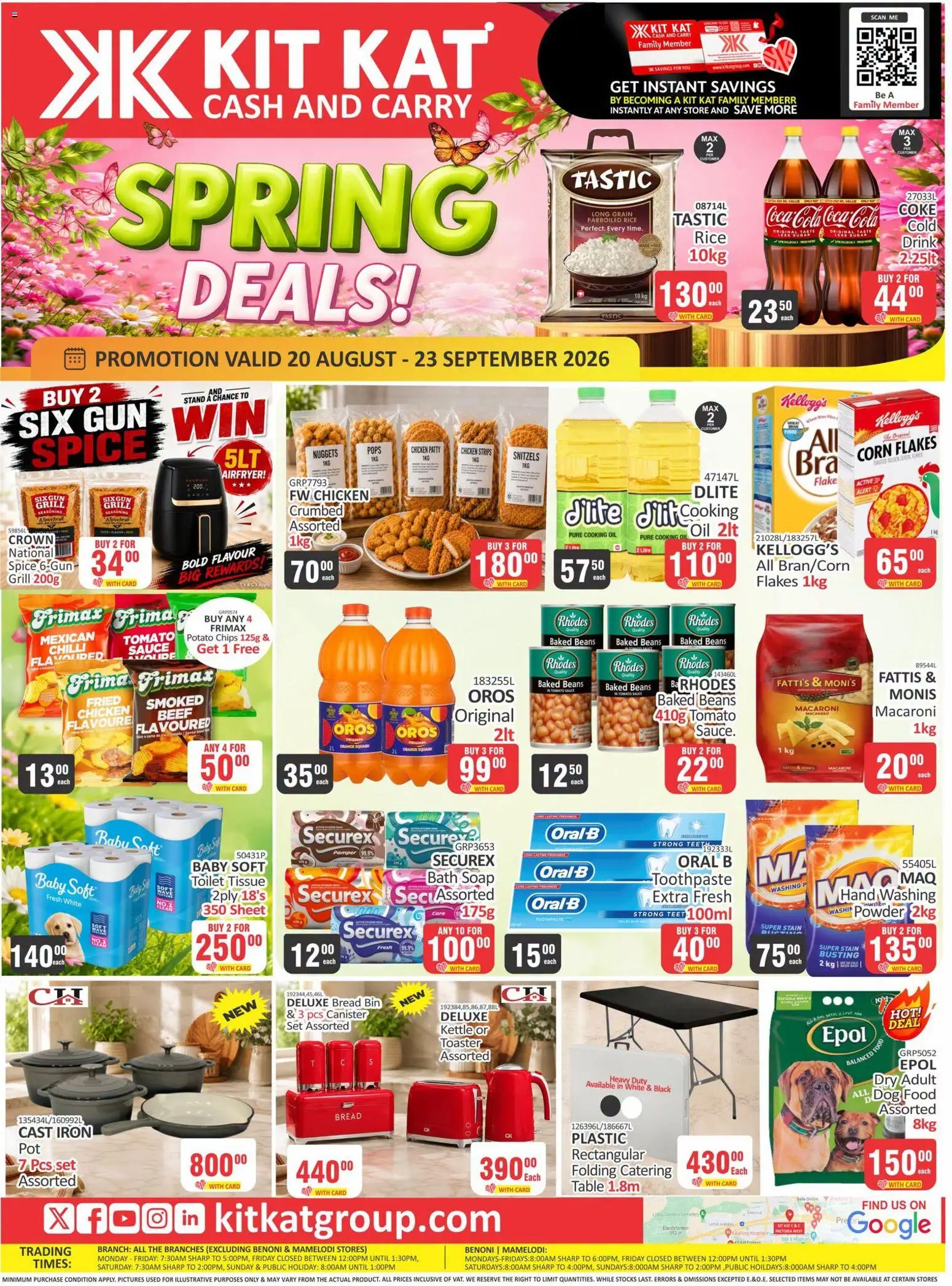 New KIT KAT Cash & Carry catalogue – valid from 20/08/2026 | Page: 1 | Products: Corn, Toilet, Bread, Sauce