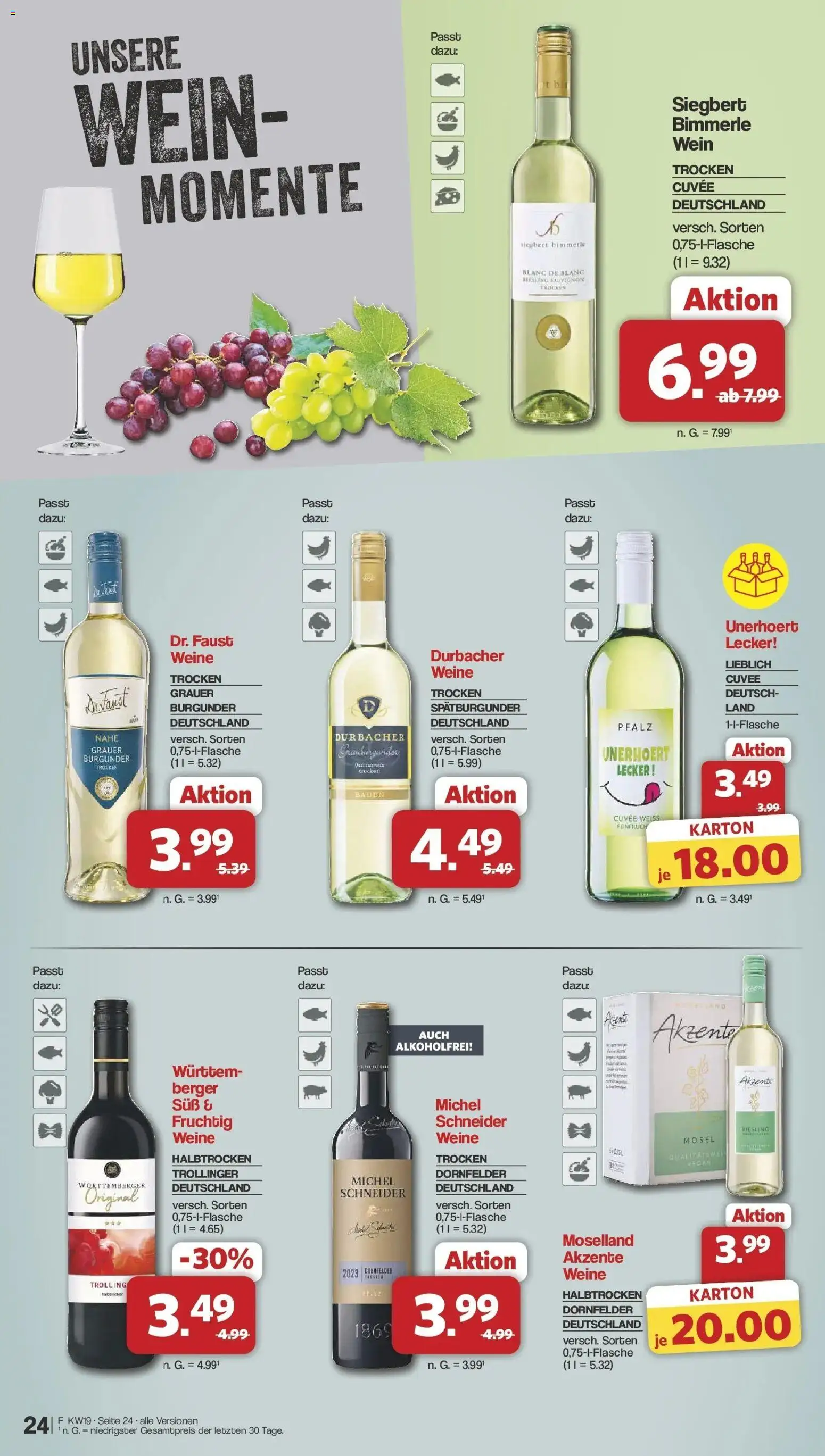 Famila Nordwest - Famila: Wochenangebote – gültig ab 03.05.2026 | Seite: 24 | Produkte: Wein