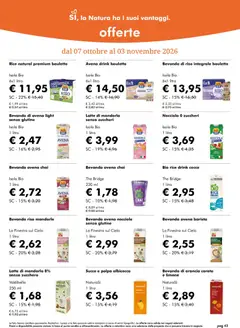 Anteprima del volantino Natura Sì volantino valido a partire dal 07/10/2026 | Pagina: 43