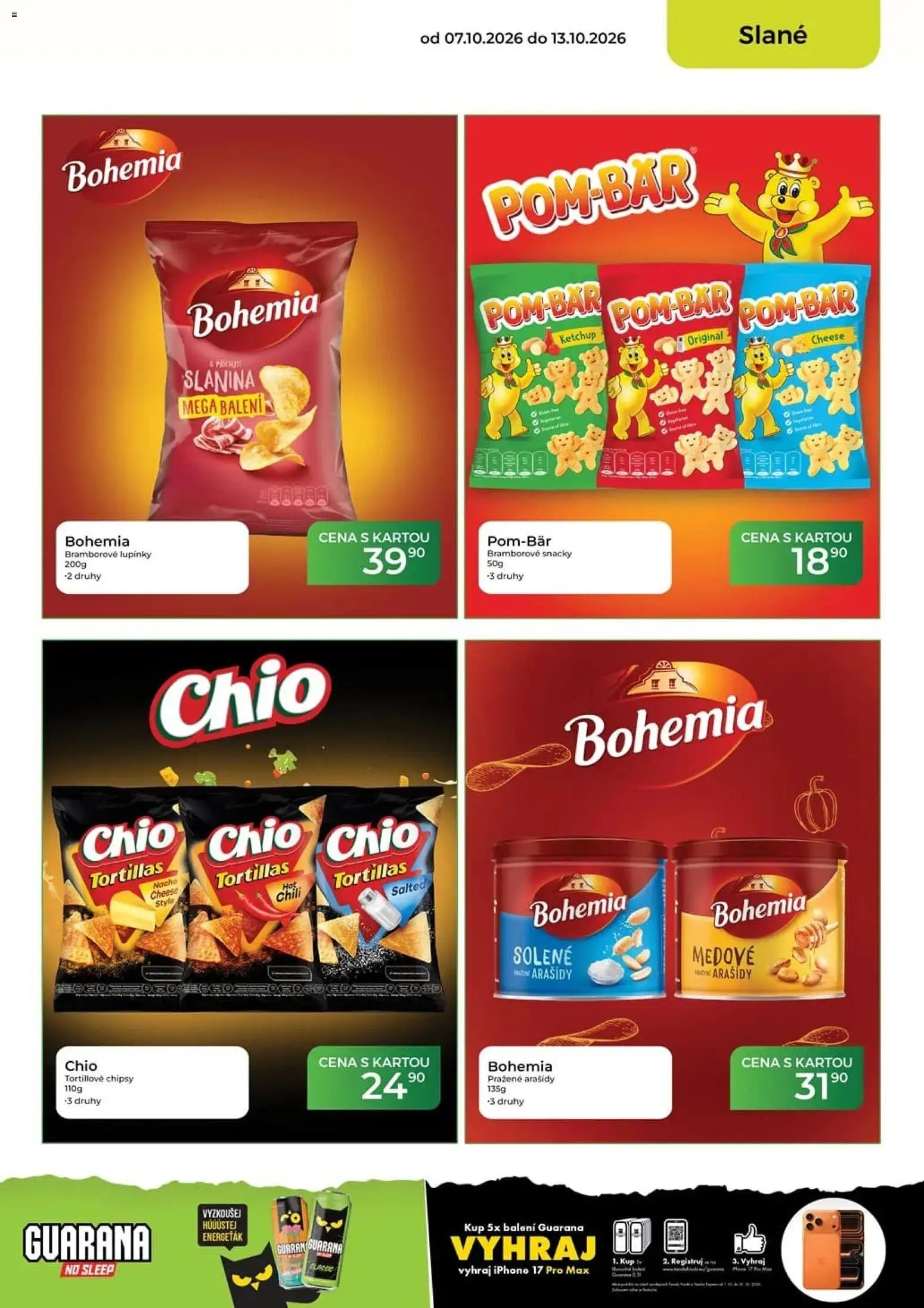 Tamda Foods leták od 07.10.2026 | Strana: 37 | Produkty: Iphone, Arašídy, Snacky, Slanina