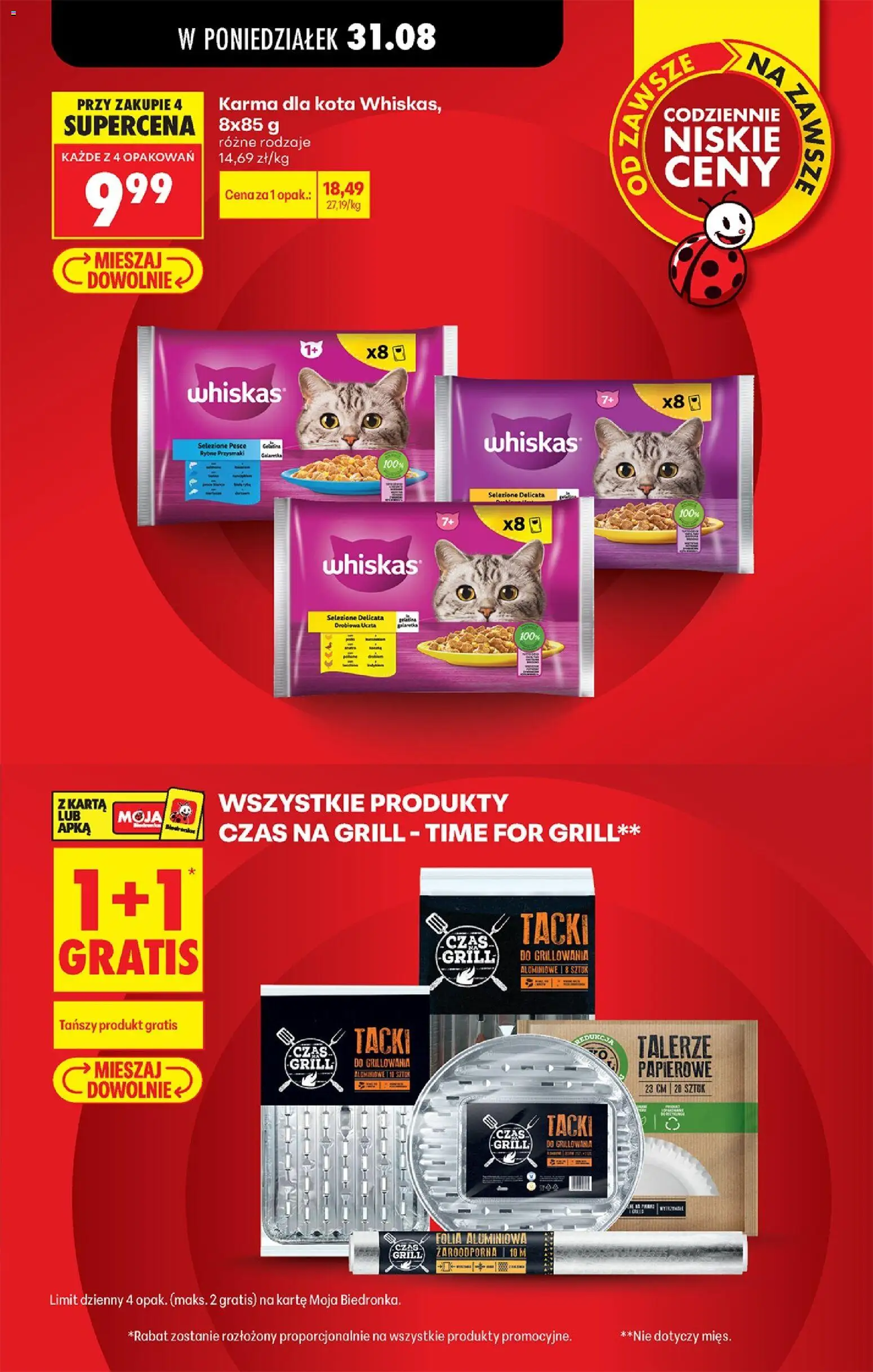 Biedronka Polsko leták od 31.08.2026 | Strana: 41 | Produkty: Whiskas