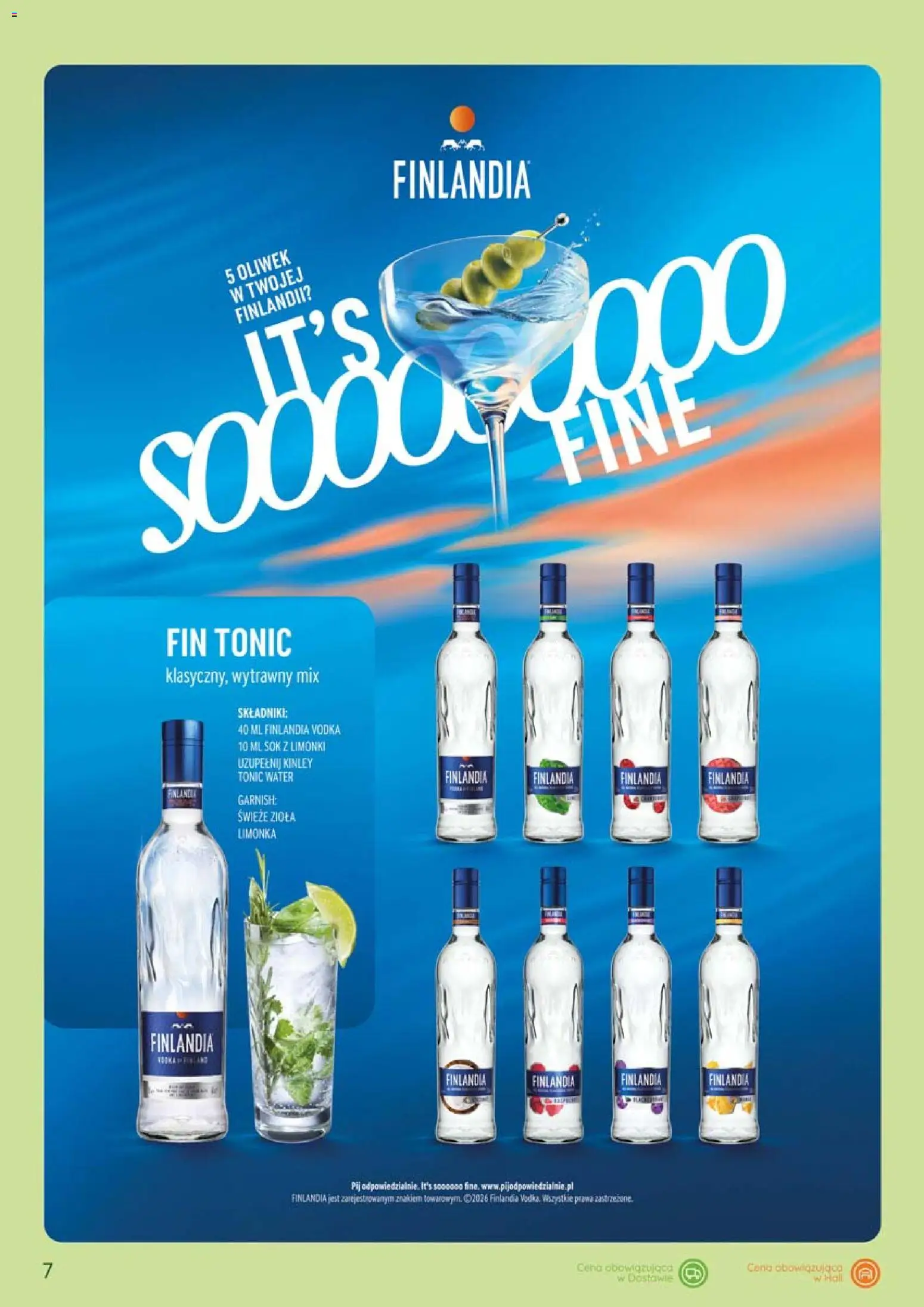Eurocash gazetka - Katalog Alkoholowy od 01.06.2026 | Strona: 7 | Produkty: Limonka, Vodka, Sok