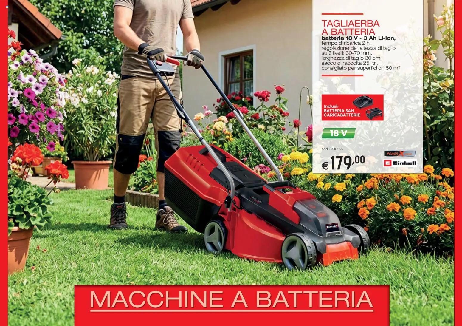 Volantino Brico OK del 05/03/2026 | Pagina: 17 | Prodotti: Taglio, Batteria, Caricabatterie